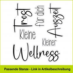 Auszeit - Stempelgummi